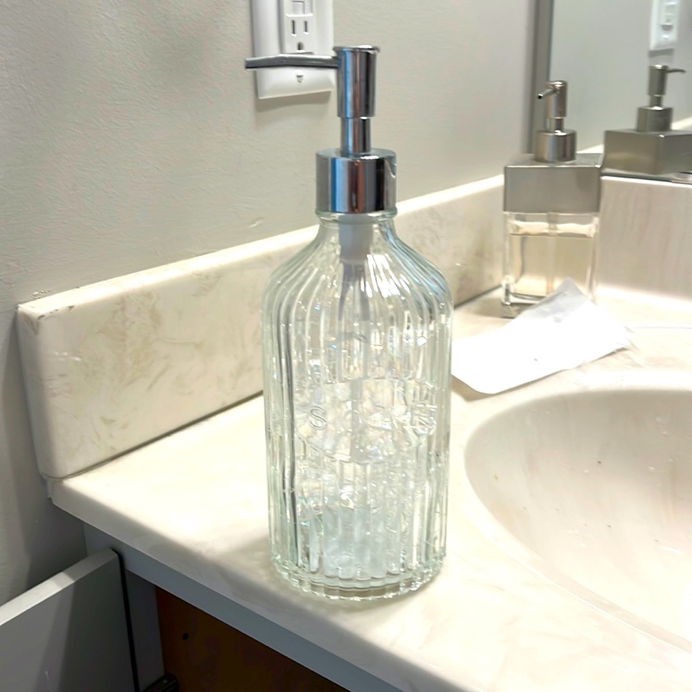 New soap bottle
